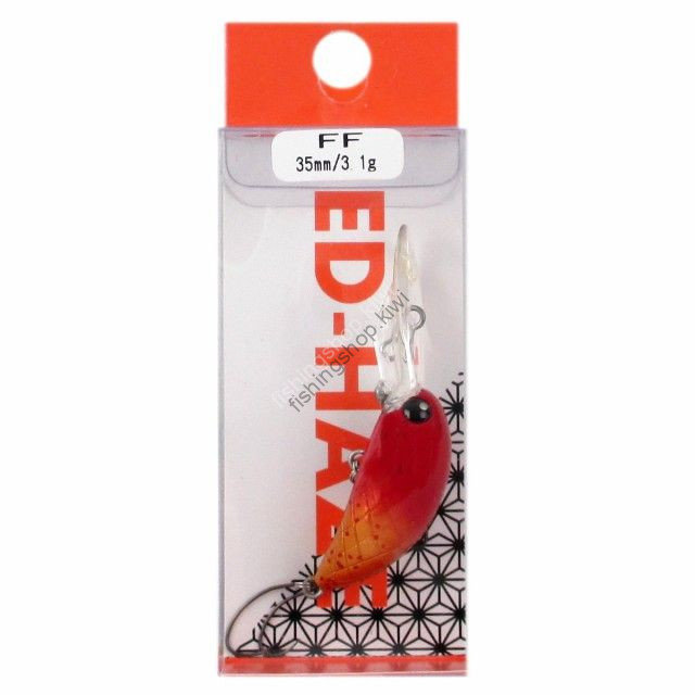 MUKAI Ed-Haze Deep Spec 35DR FF # HAZE10 Goby Red / Red Glitter