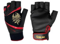 SUNLINE SUG-200 Specialist Gloves (5fingers) Black×Red LL