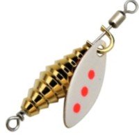 FIELD HUNTER KittoHitto 5.0g #37 Gold/Pearl White.Keiko Red Dot