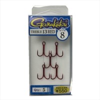 GAMAKATSU Treble 13 RED 8