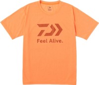 DAIWA DE-9524 Feel Alive. Sunblock Shirt (Light Orange) M