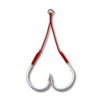 SFC Jam Assist Hook LS PE32 [Red] #6/0 4.5*4.5cm (2pcs)