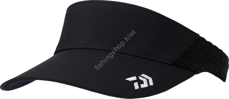 DAIWA DC-7124 Design Mesh Sun Visor (Black) Free Size