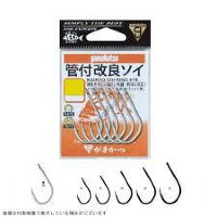 GAMAKATSU Kairyo Soi Ring Eye [Silver] #24 (5pcs)