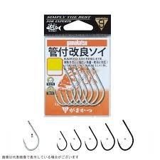 GAMAKATSU Kairyo Soi Ring Eye [Silver] #24 (5pcs)