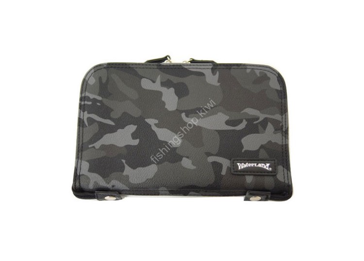 WATERLAND Camouflage Spoon Wallet M #Black Camo