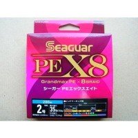 KUREHA Seaguar PE X8 [10m x 5colors] 200m #2 (35lb)