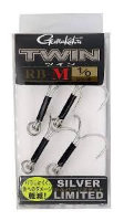 GAMAKATSU Twin RB-M Silver Limited #1/0 (4pcs)