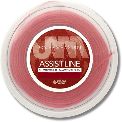 SEAFLOOR CONTROL JAM Assist Line PE32 Core Fluorocarbon [Red] #2.5 3-twists / 5m