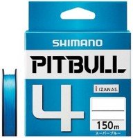 SHIMANO PL-M54R Pitbull 4 [Super Blue] 150m #0.4 (8.6lb)