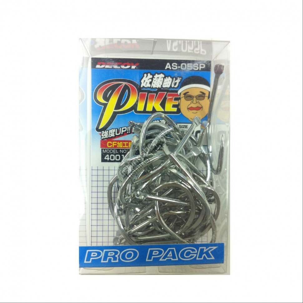 Hameçons Decoy AS-05SP Pro Pack Jigging Simple – Taille 2/0, Lot De 40 (neuf)
