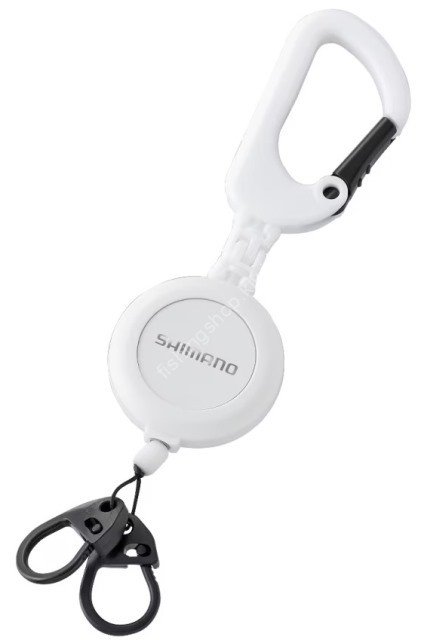 SHIMANO PI-031R Carabiner Reel #CR White