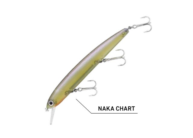TAILWALK x HMKL K-I Minnow 110TW 13.6g SF #Naka Chart