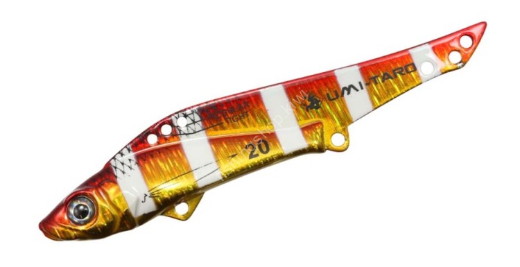 ISSEI Umitaro Speed ​​Sardine Urume Vib 20g #040 Akakin Glow Zebra