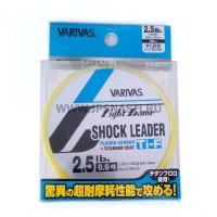 VARIVAS Light Game Shock Leader Ti-F [Natural] 30m #0.6 (2.5lb)
