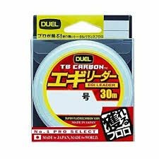 DUEL TB Carbon Egi Leader [Natural Clear] 30m #1.5 (6lb)
