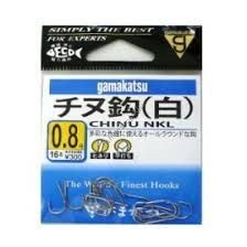 GAMAKATSU Chinu Rose [White] #0.8 (16pcs)