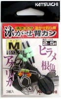 DECOY Katsuichi Swimming Back Hook N-52 M (3pcs)