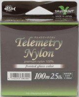 DAYSPROUT Telemetry Nylon [Clear] 100m #0.6 (2.5lb)