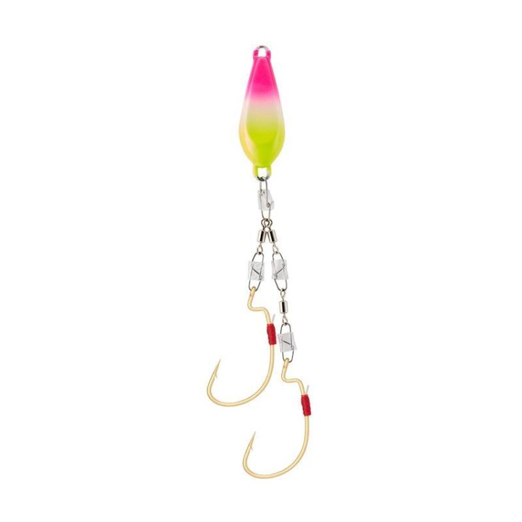 DAIWA Jumbo Torafugu Bite Rig Set TG YuruFuwa Step 30g [Glow Candy] (2pcs)