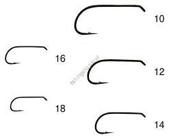 GAMAKATSU S12-1F [Black] #14 (20pcs)