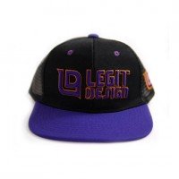 LEGIT DESIGN Legit Flat Bill Half Mesh CAP OR * PPL
