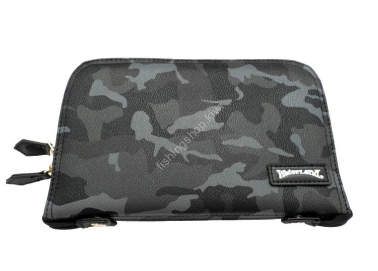 WATERLAND Luxury Spoon Wallet L #Black Camo