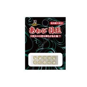 AWABI HONPO Abalone Eyeball 7mm Natural