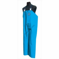 Ikari Rain Wear Chest Pants with Front Opening S Blue
