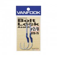 VANFOOK Bolt Lock Assist BTA-75 [Silver] #1/0 (2pcs)