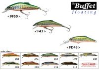 TACKLE HOUSE Tw Buffet FF50 #13 Gold Red/Orange Belly
