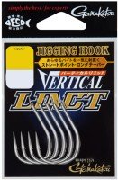 GAMAKATSU Jigging Hook Vertical Limit Double Short [Silver] #6/0 (4pcs)