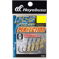 HAYABUSA N.S.S. Hook Perfection [Black Nickel] #1 (5pcs)