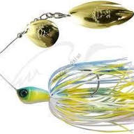 Jackall Spinner Appât Leurre Super Eruption JR 3/8 Oz Konin Gill Stripe