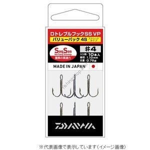 DAIWA D-Treble Hook SS VP 4S #4 (10pcs)