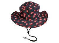 KOHINATA Cap Gyogyo Hat 10340 #Red Sea Bream (Black)