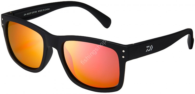 DAIWA DN-8620F Triacetate Polarized Glass Gray Red Mirror