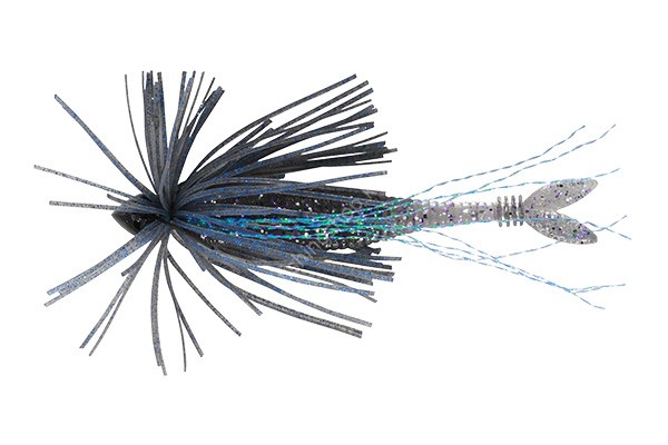 DUO Realis Small Rubber Jig 1.3g # Smoke & Blue