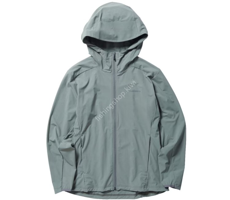 SHIMANO WJ-020W Tech Hoodie (Sage Green) M