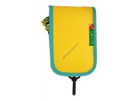 RODIO CRAFT Carbon Wallet Vertical Long #Yellow/Green