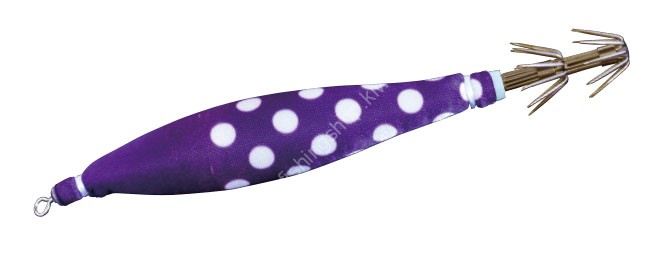 TSURIKEN IKA SUKITTE #4 #10 LUMINOUS PURPLE POLKA DOTS