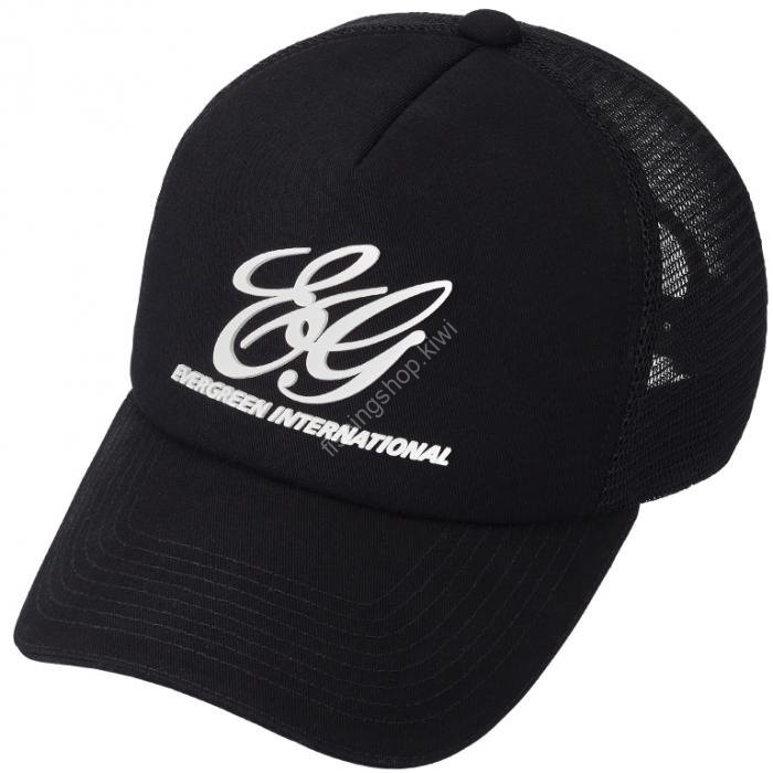 EVERGREEN EG Cap Black White Logo