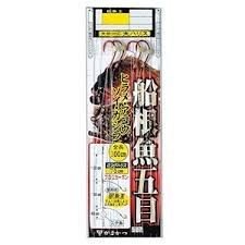 GAMAKATSU Funekon Uo Gomoku 2 Piece Rig [Red] 16-6 (2pcs)