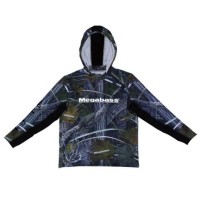 MEGABASS Game Hoodie [Real Camo] XS