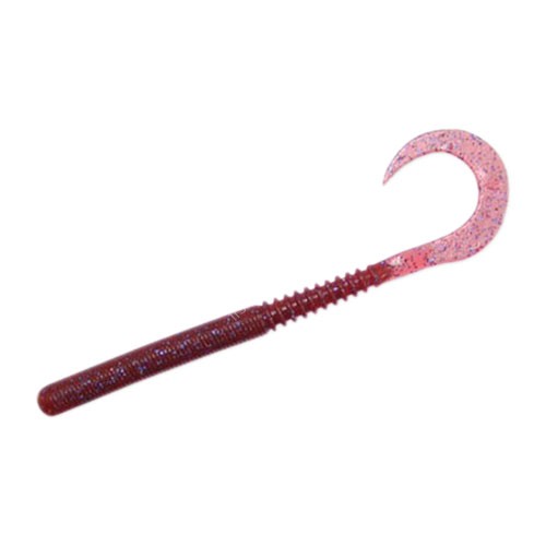 GEECRACK Moon Curly 3" [SAF] #034 Scuppernong / Blue Flake