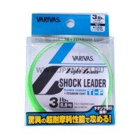 VARIVAS Light Game Shock Leader Ti-F [Natural] 30m #0.8 (3lb)