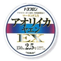 TORAY Toyoflon Aori IkaYaen EX [Natural x10m Marking] 150m #1.5 (6lb)