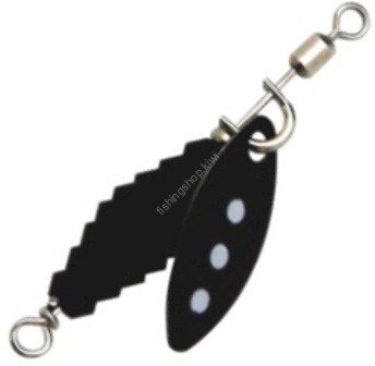 FIELD HUNTER KittoHitto 5.0g #39 Black/Black.White Dot