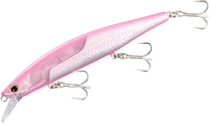 SHIMANO ZR-M11V Scorpion World Jerk 115F Flash Boost #005 N Pink Silver