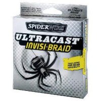SPIDERWIRE UltraCast Invisi Braid [White] 125yd 50lb